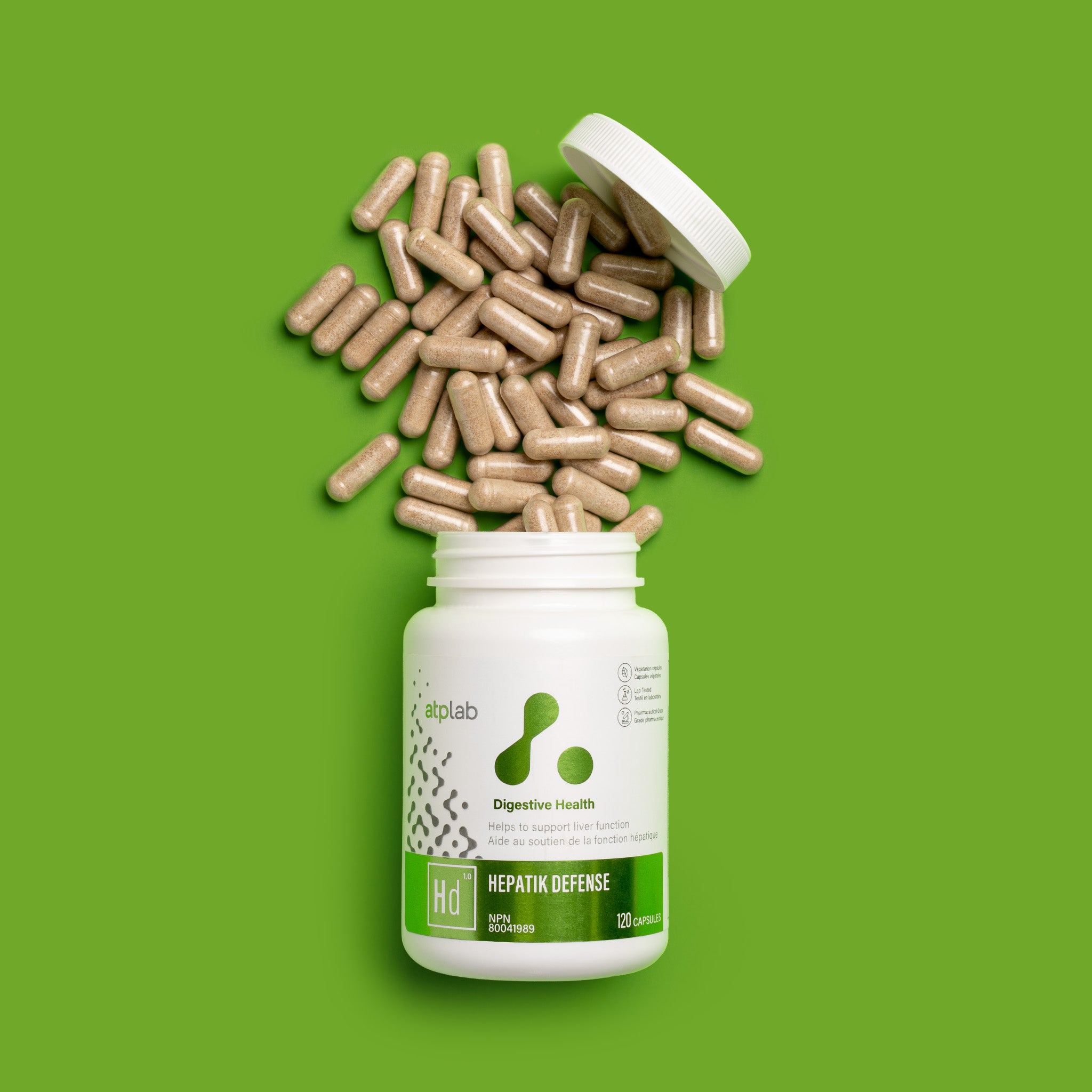 ATP Lab Hepatik Defense - komplexní doplněk stravy pro podporu funkce a detoxikace jater.