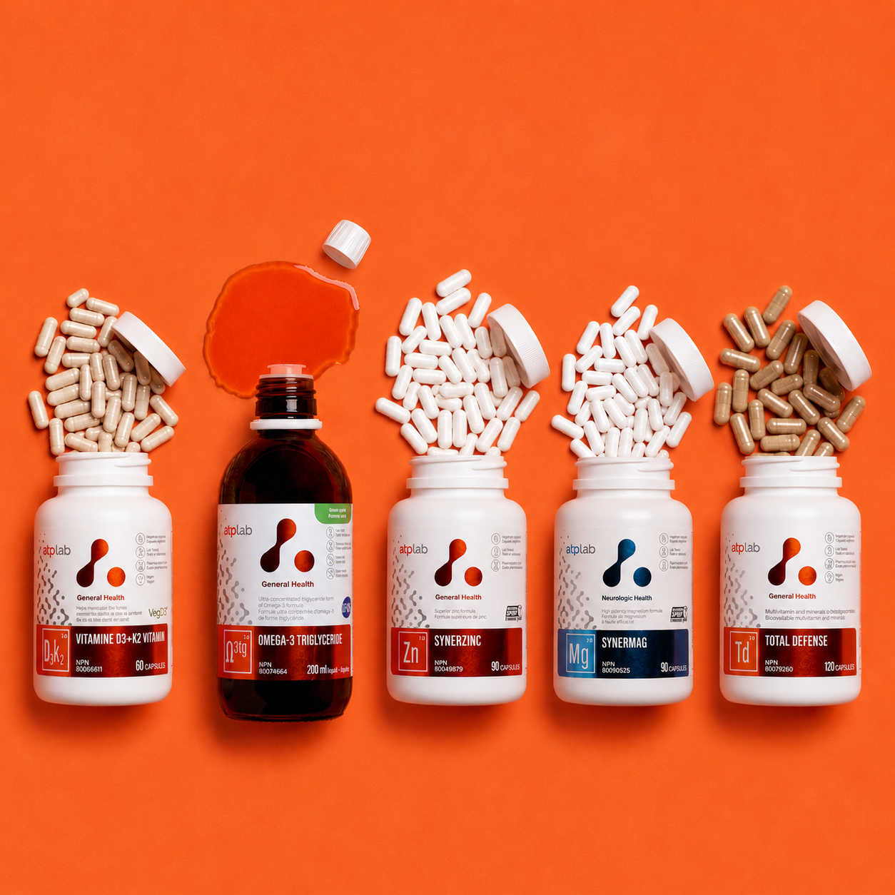 Full Health pack - zvýhodněný set doplňků stravy ATP Lab pro celkové zdraví a imunitu.